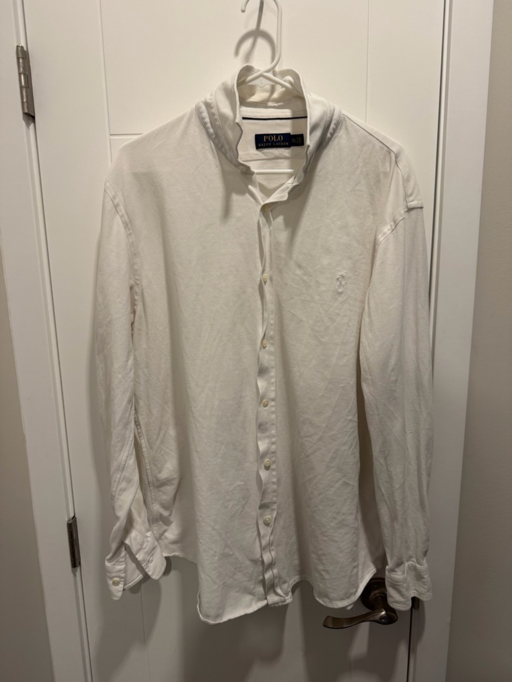 Ralph Lauren White Men's Button-Down Shirt